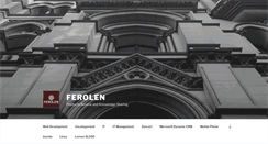 Desktop Screenshot of ferolen.com