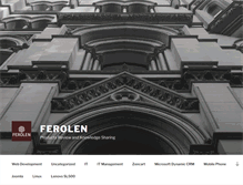 Tablet Screenshot of ferolen.com